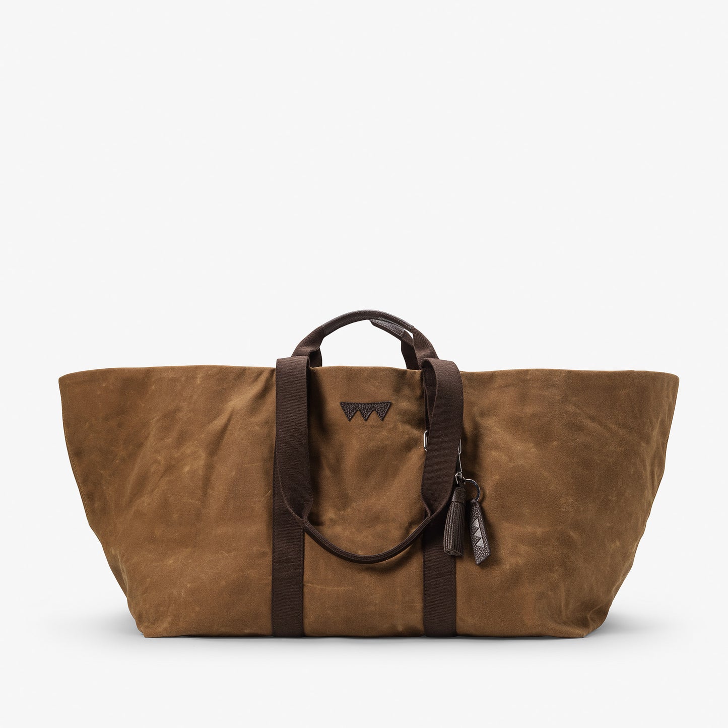 Hay Bag Large Waxed Cotton Canvas - Fox