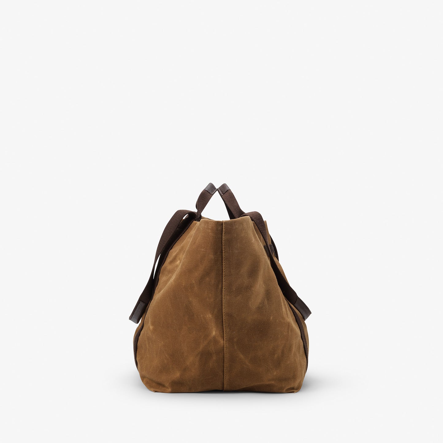 Hay Bag Large Waxed Cotton Canvas - Fox
