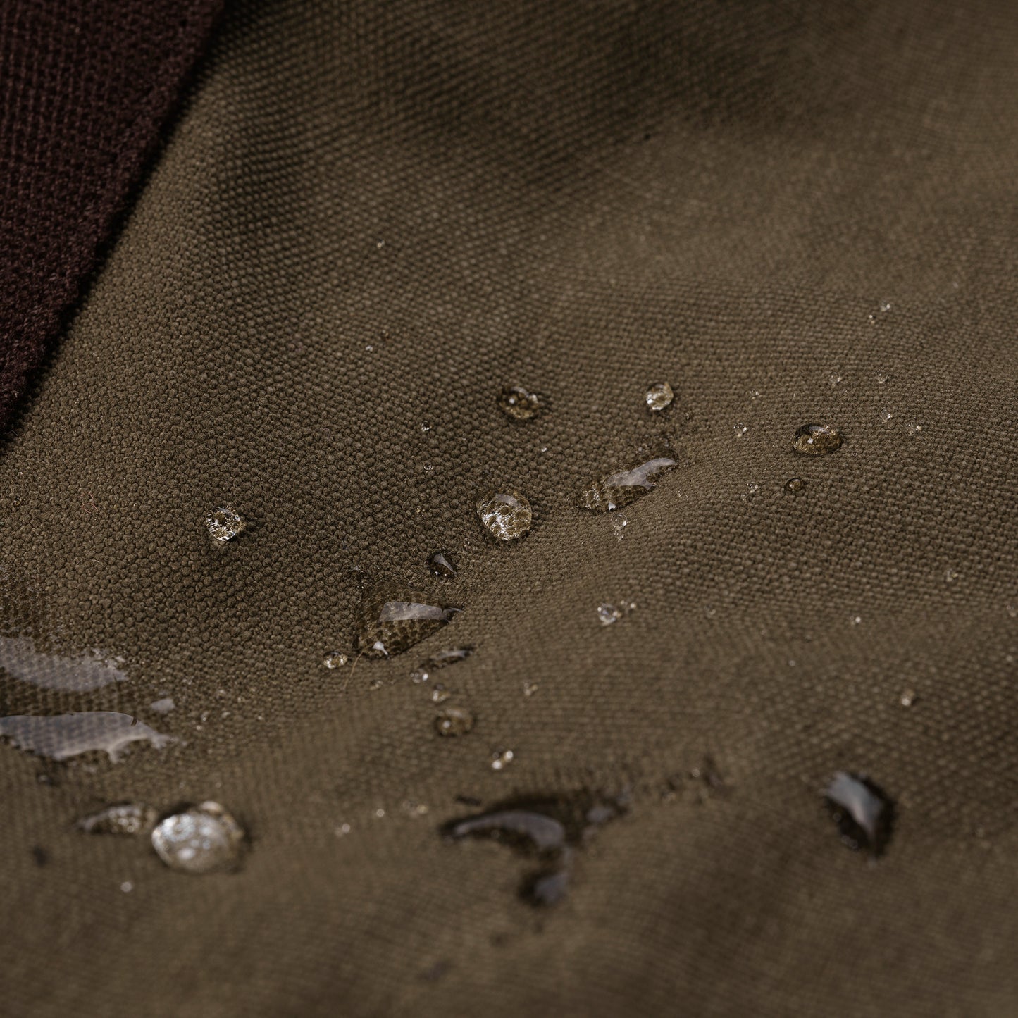 Hay Bag Medium Waxed Cotton Canvas - Forest Green