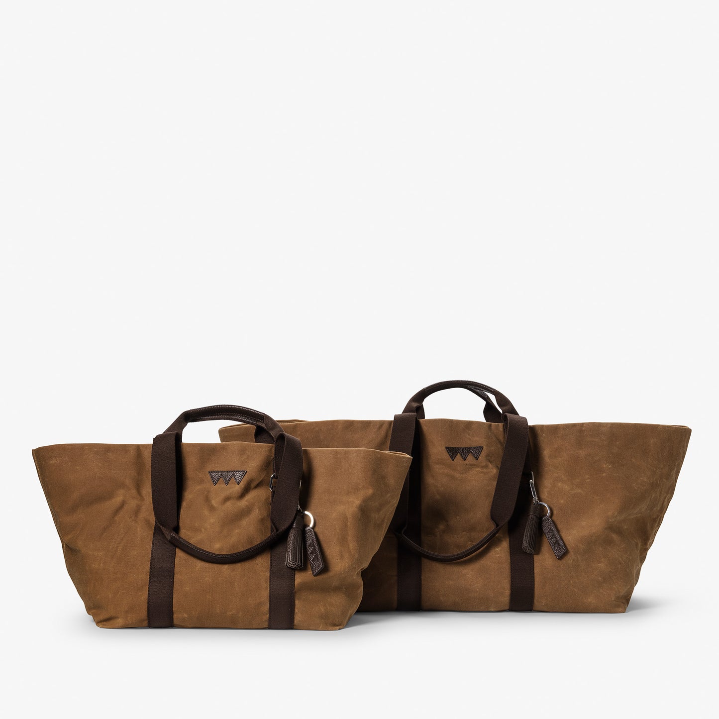 Hay Bag Large Waxed Cotton Canvas - Fox