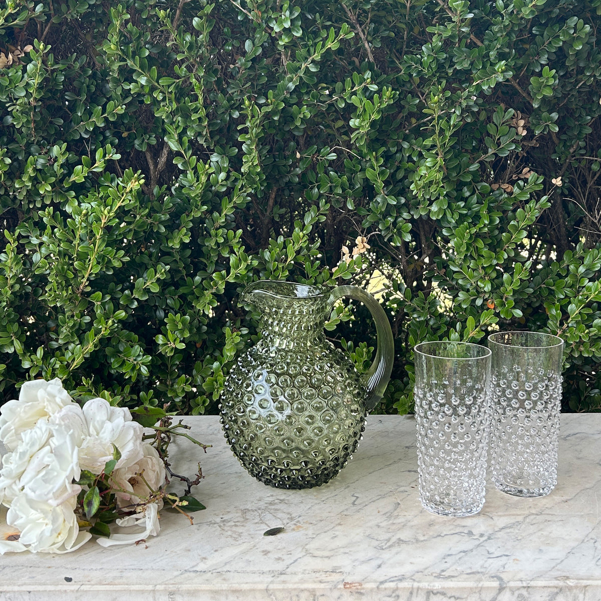 Tall Water Glass - Crystal